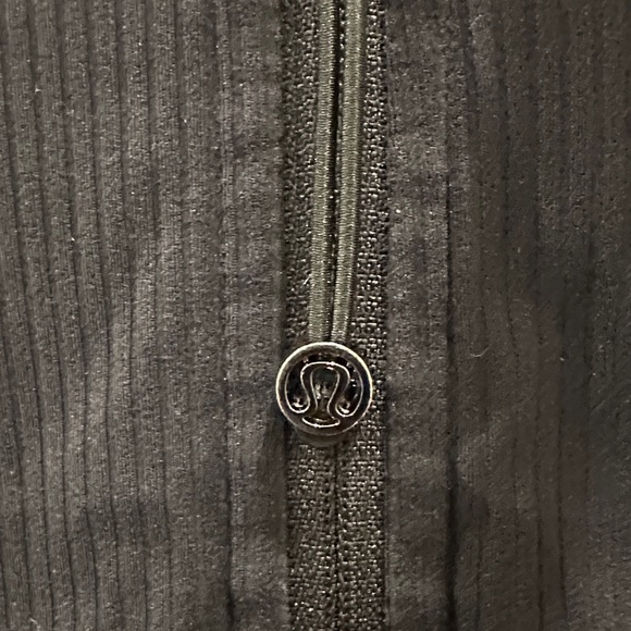 Lululemon black zip front athletic jacket - Picture 2 of 4